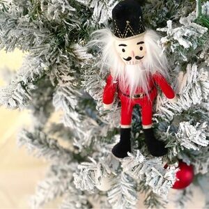 Mon Ami Red Nutcracker Ornament